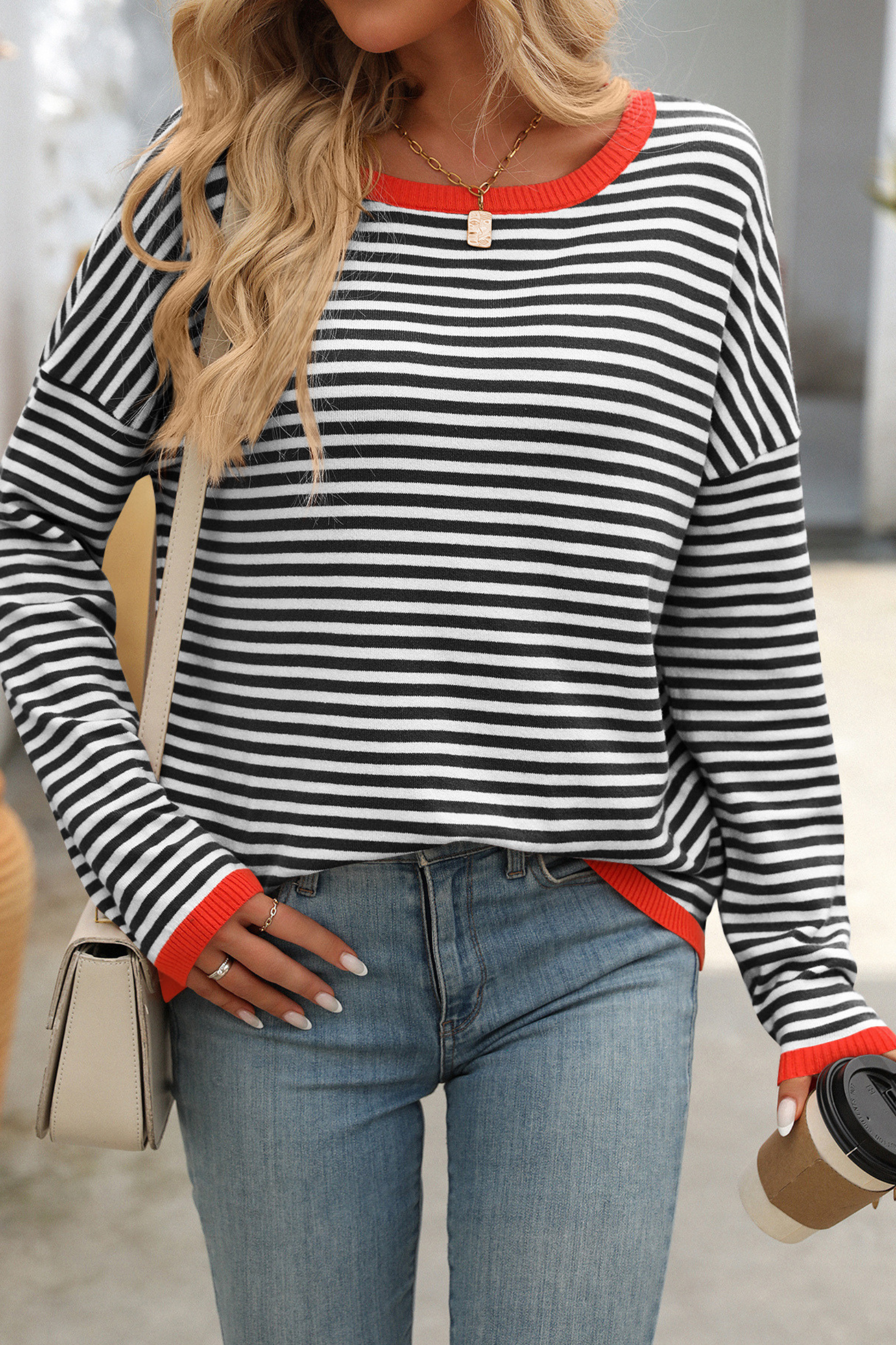 Striped Cotton Knit