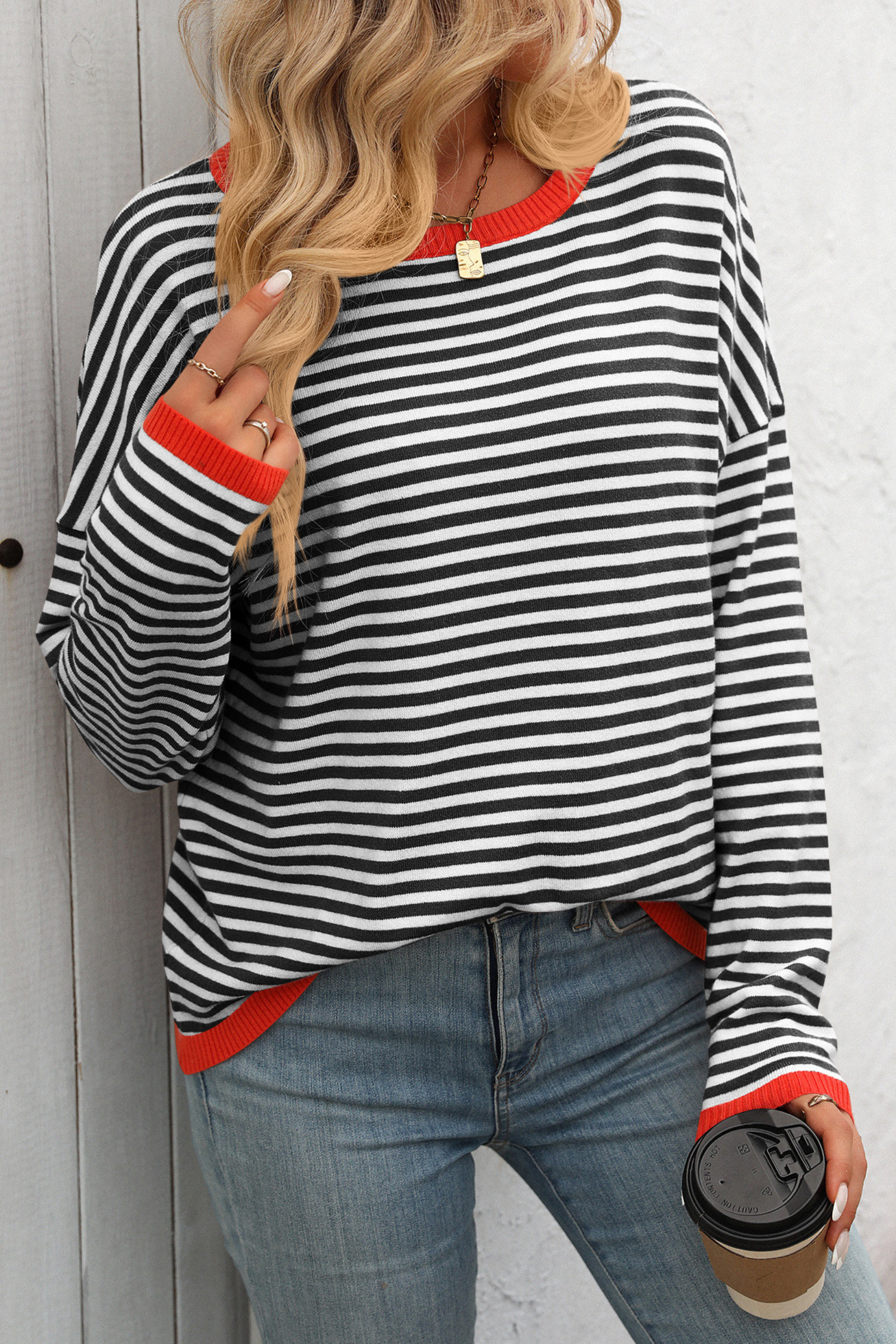 Striped Cotton Knit