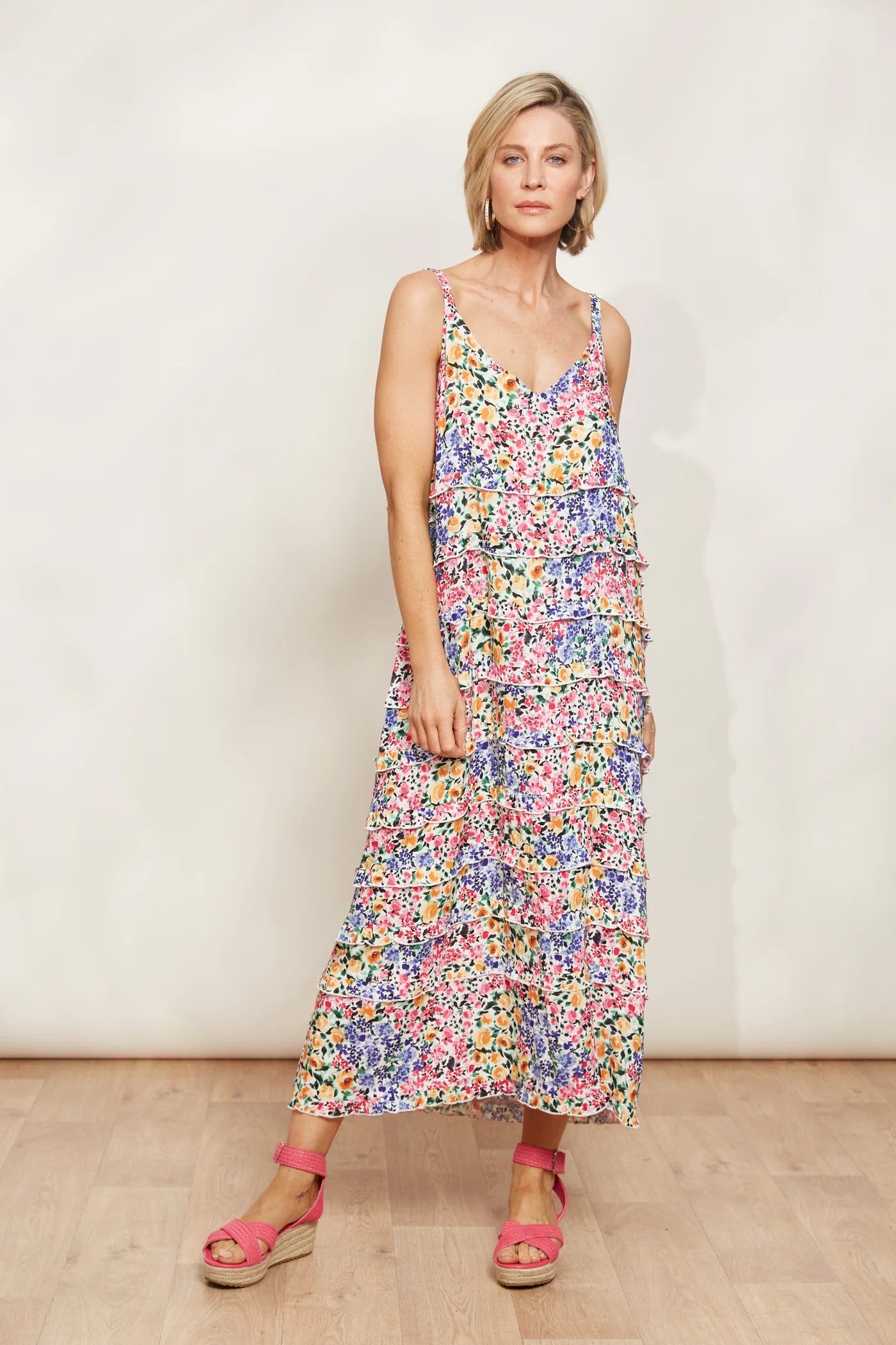 Eb & Ive La Mer Frill Maxi Fiore