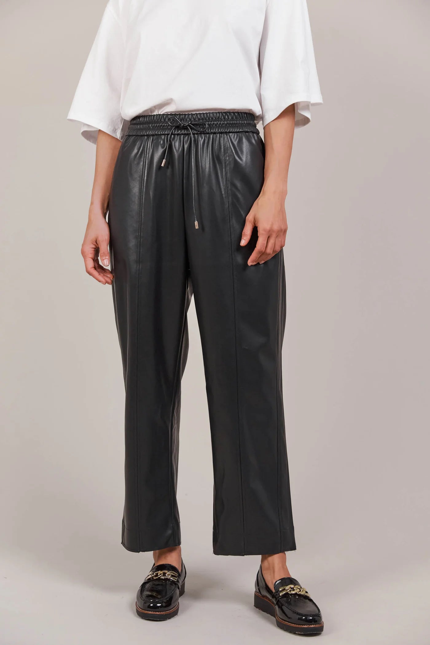 Eb and Ive Allegro Crop Pant Black