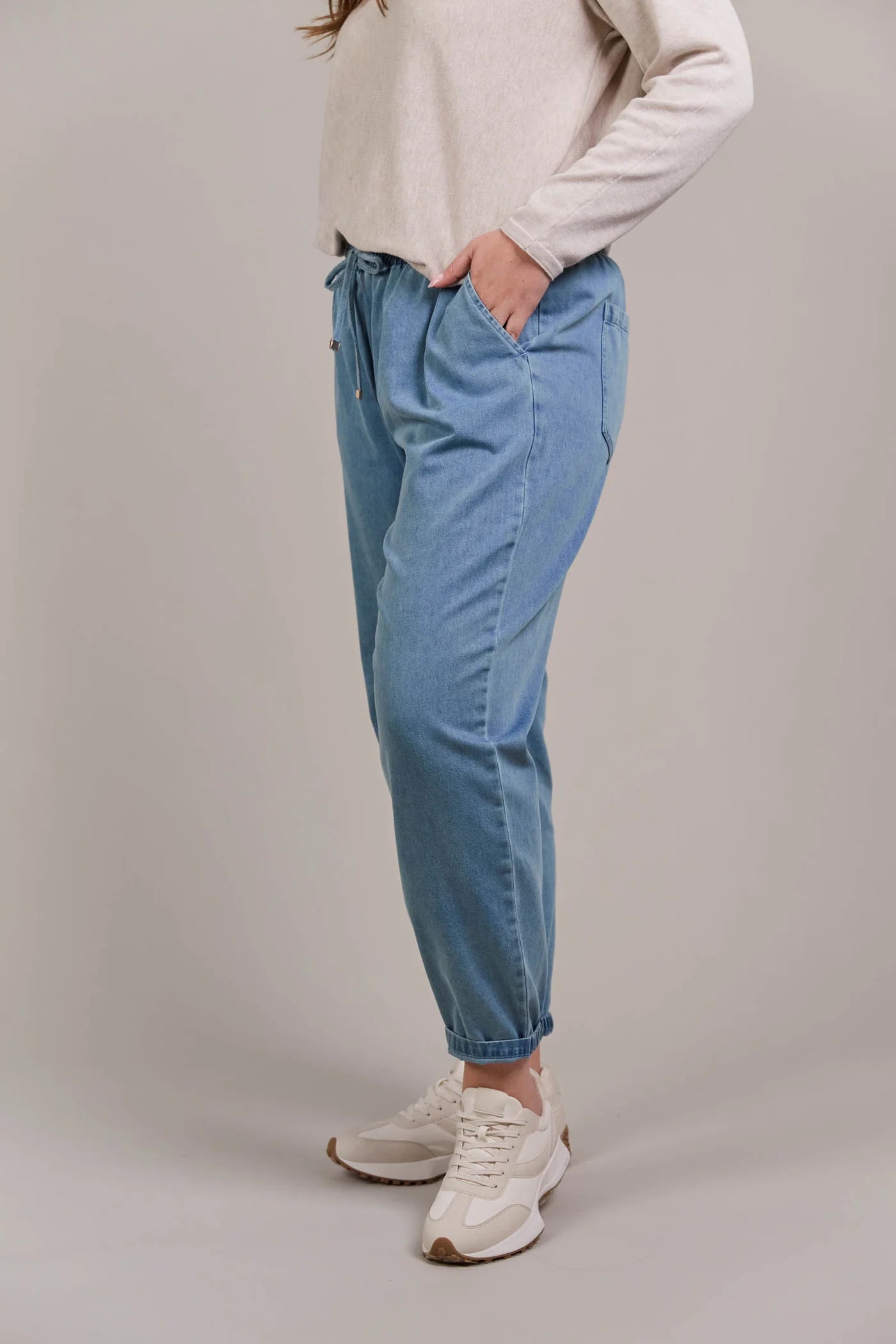 Eb and Ive Pepi Relaxed Denim Pant - Denim