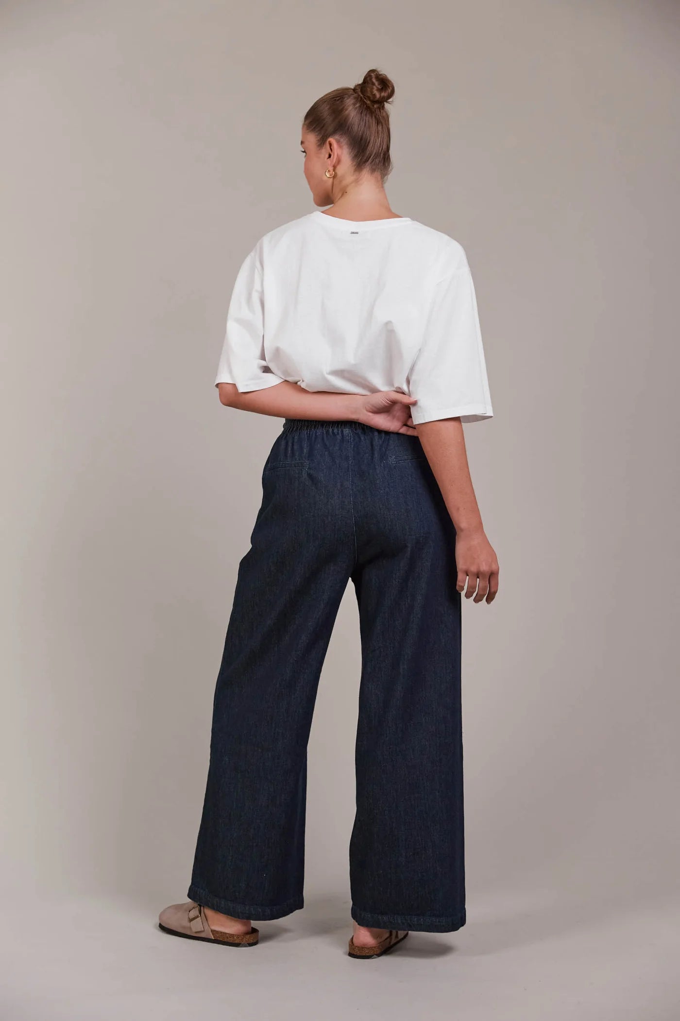 Eb and Ive Pepi Wide Denim Pant - Oxford