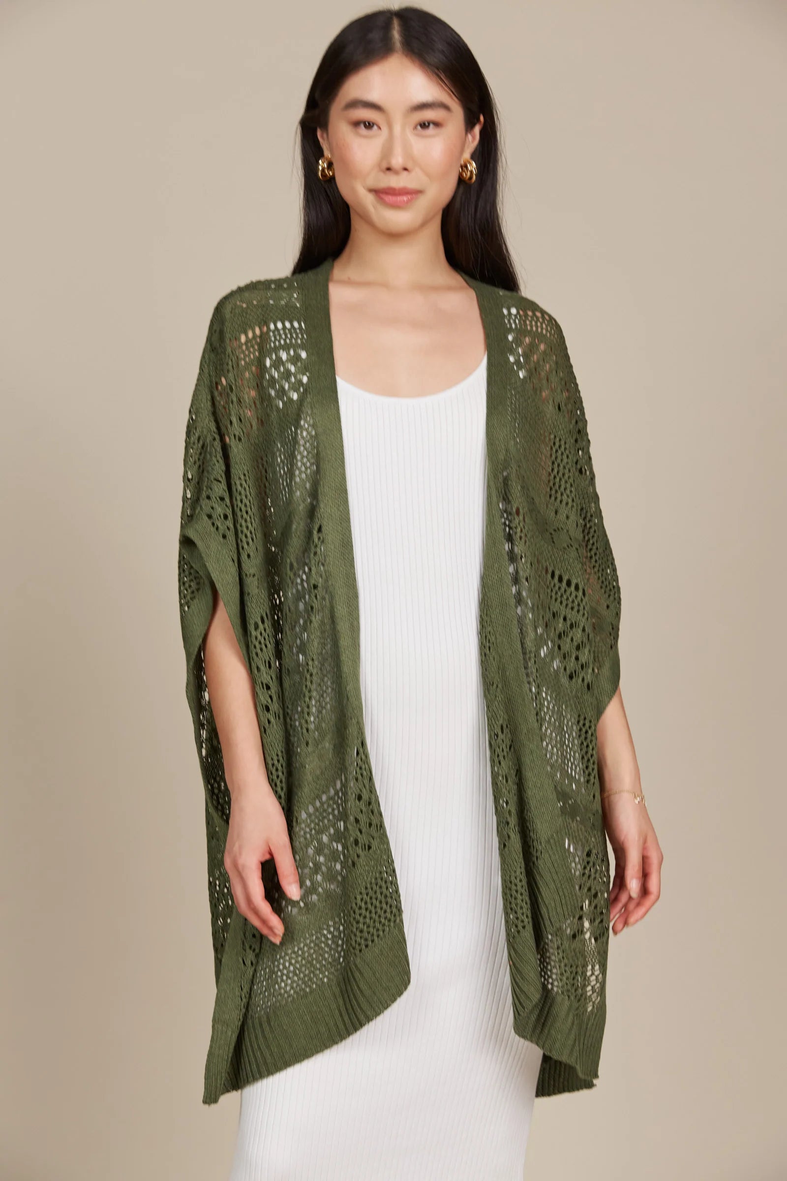 Isle of Mine Sylvie Cape Olive