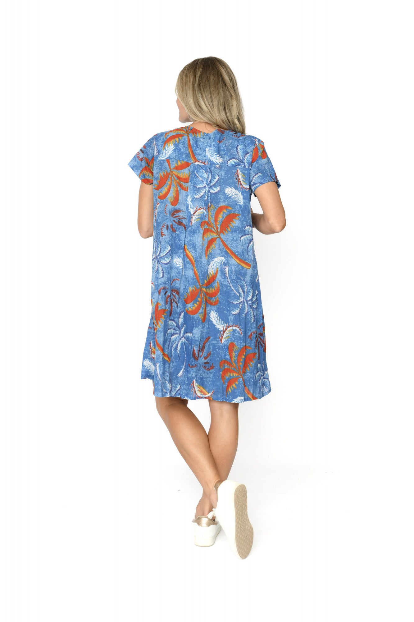 One Summer Nicola Dress Palms