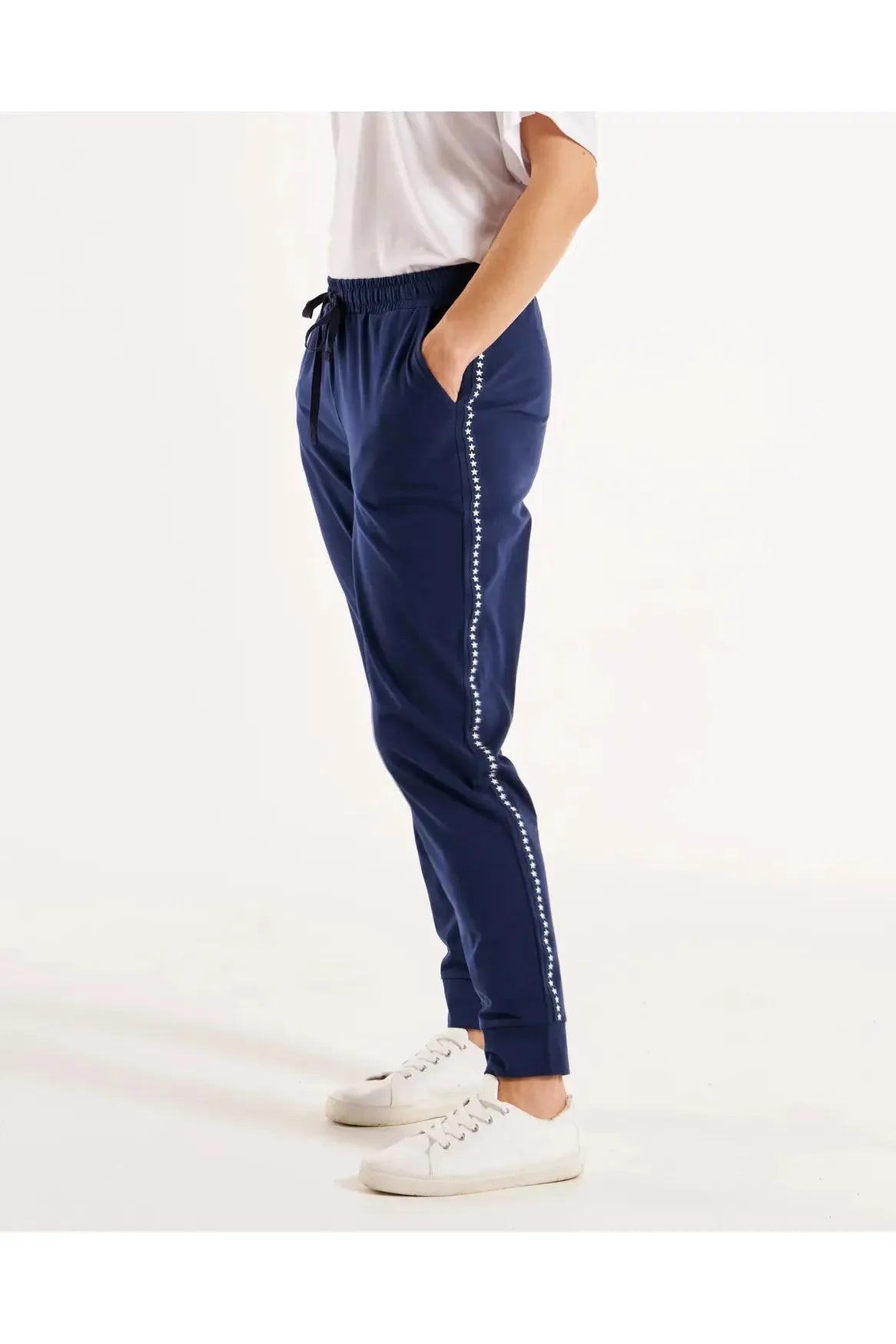 Betty Basics Heidi Pant Navy Stars