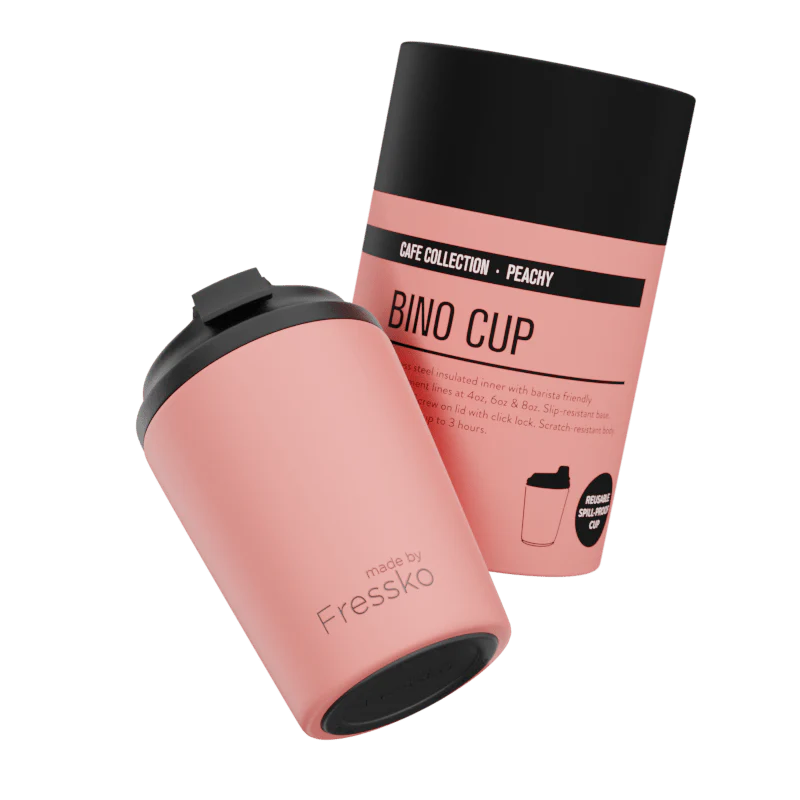 Fressko Reusable Cup Bino 8oz -  5 Colours