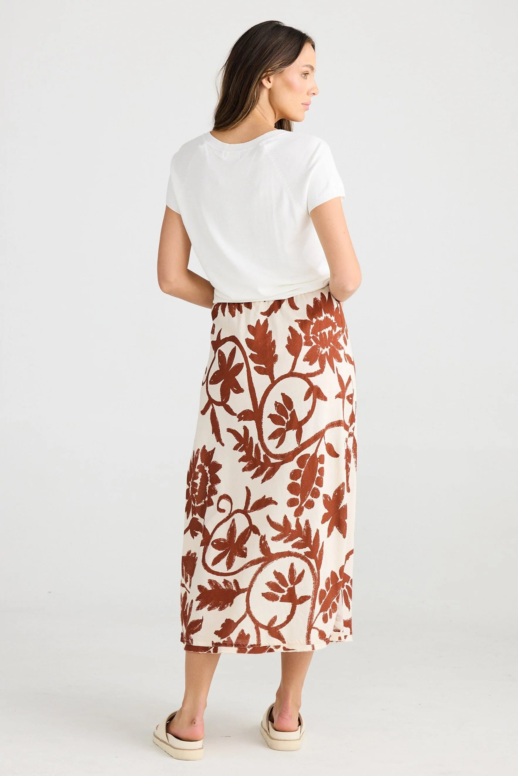 Shanty Sicily Skirt Cuban Bloom