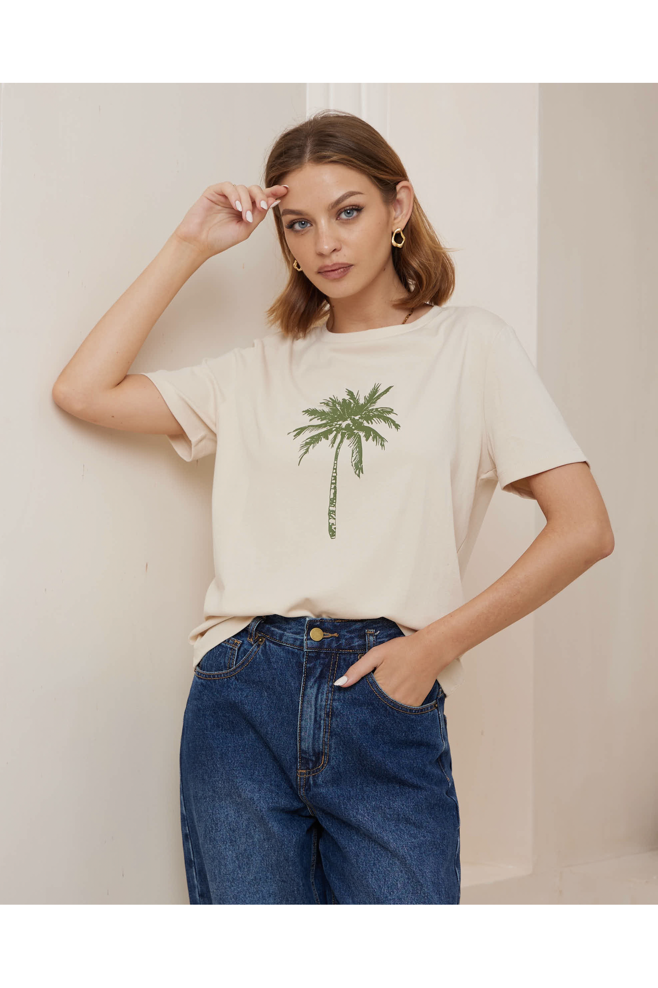 Iris Maxi - Palm Tee